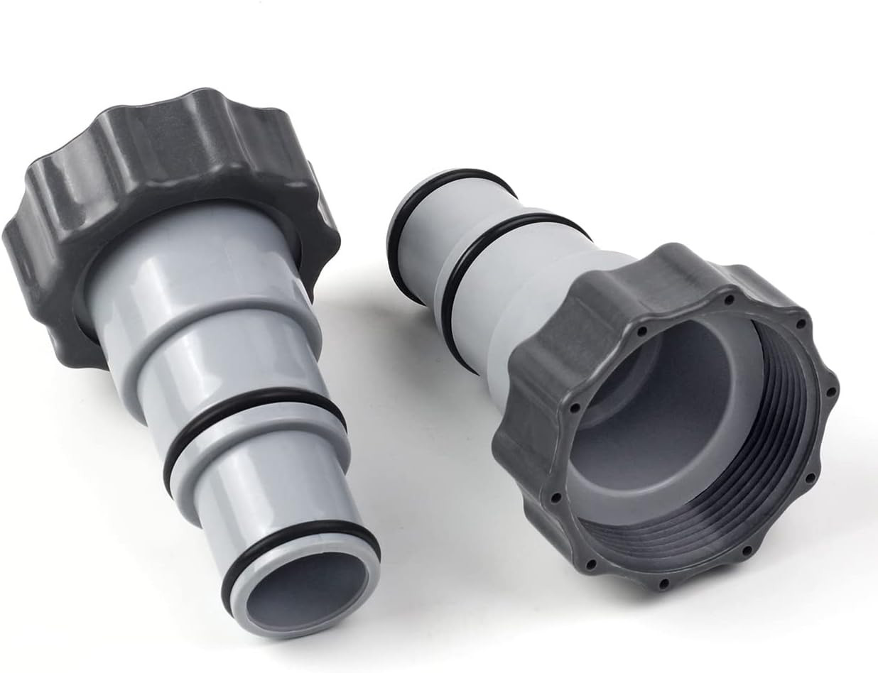 Pool Hose Adapter for Intex Threaded Connection Pump - 2 Pack