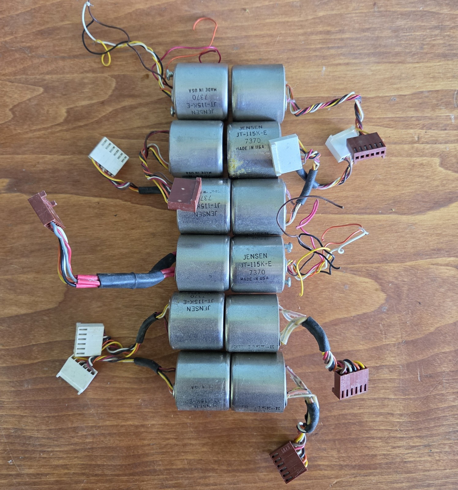 Jensen JT-115K-E Transformers, 12 pieces