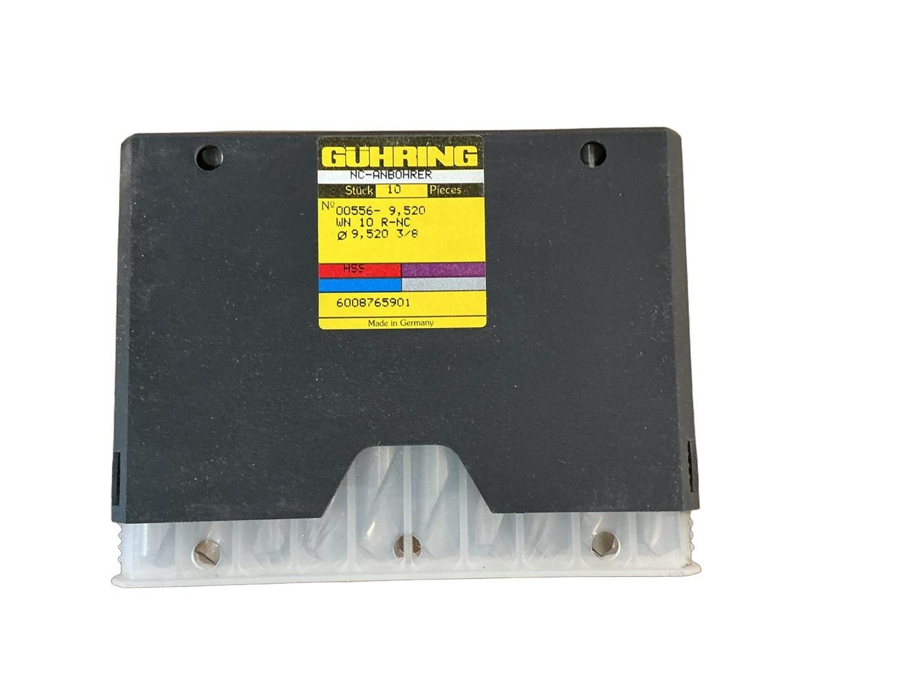 00556 556 GUHRING 9.52mm WN 10 R-NC 3/8 HSS (10 pc)