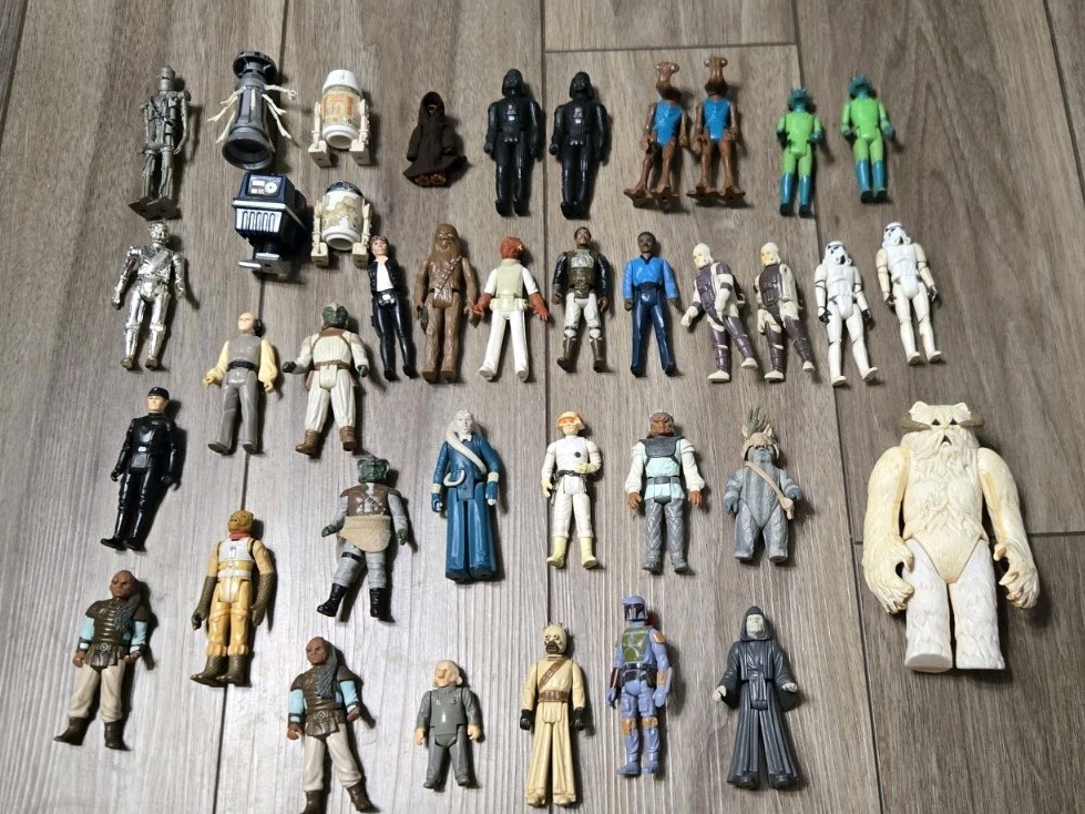 Kenner GMFGI Lucas Film Star Wars 1977-1983 Vintage Figure Lot Loose Kenner GMFGI Lucas Film Star Wars 1977-1983 Vintage Figure Lot Loose