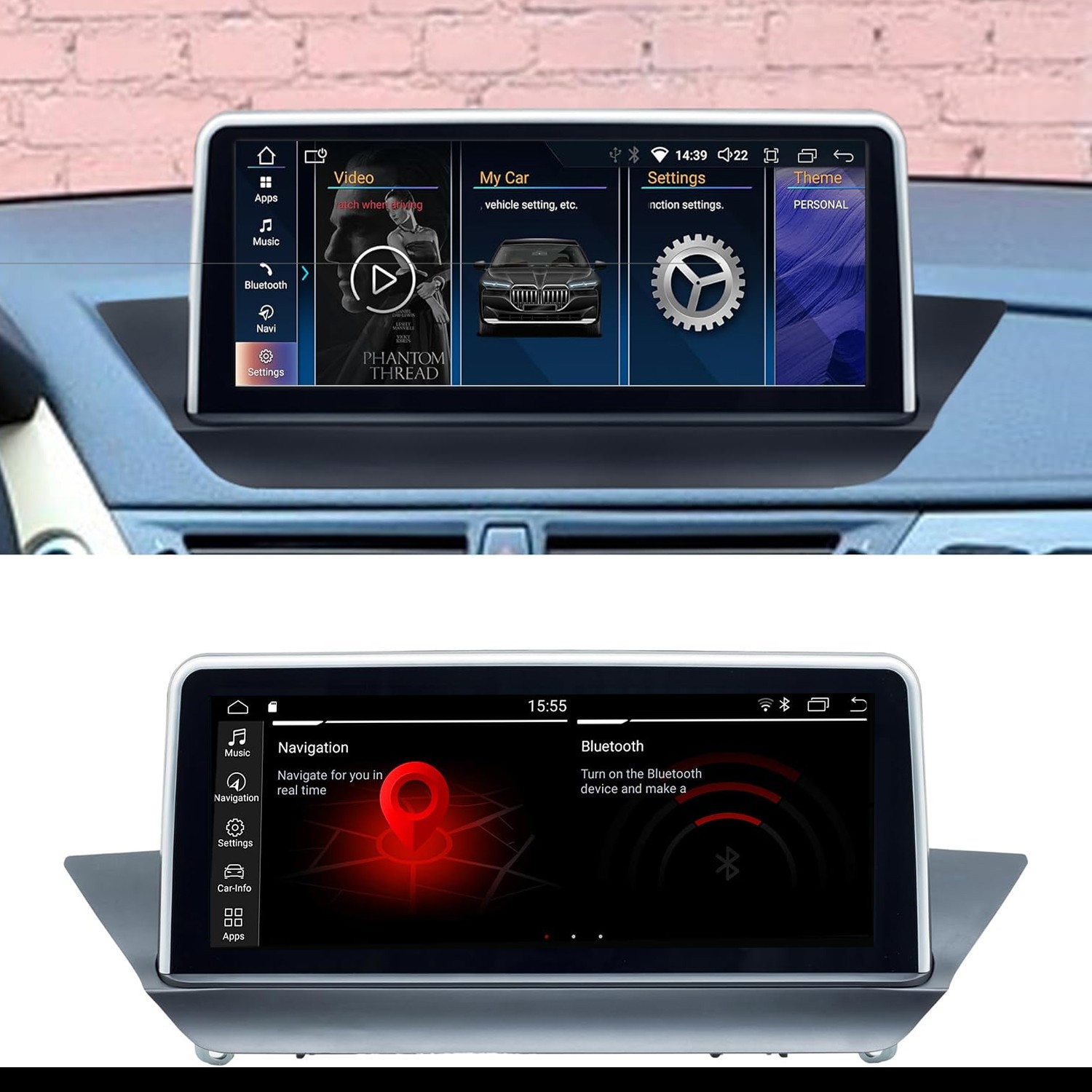 10.25inch Android 15 Screen CARPLAY GPS for BMW X1 E84 2009-2015 CIC System NEW