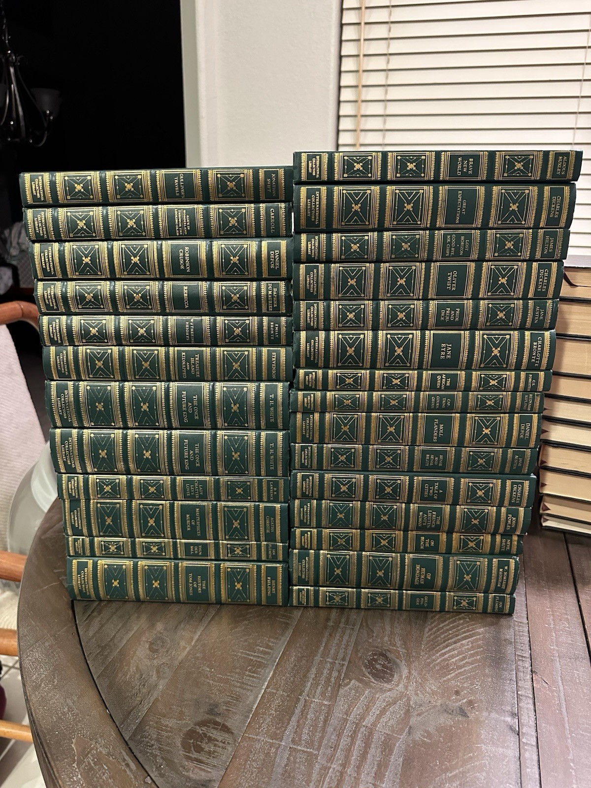 International Collectors Library — 27-Volume Matched Set, Green Gilt