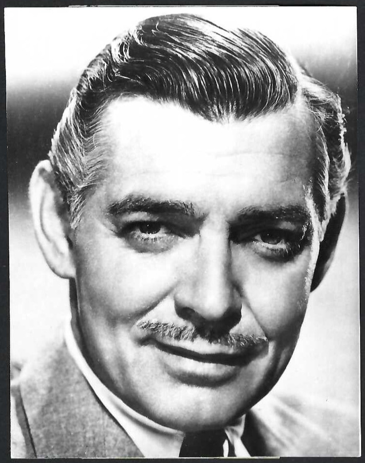 CLARK GABLE VINTAGE ORIGINAL PHOTO HOLLYWOOD HANDSOME ACTOR STUNNING PORTRAIT