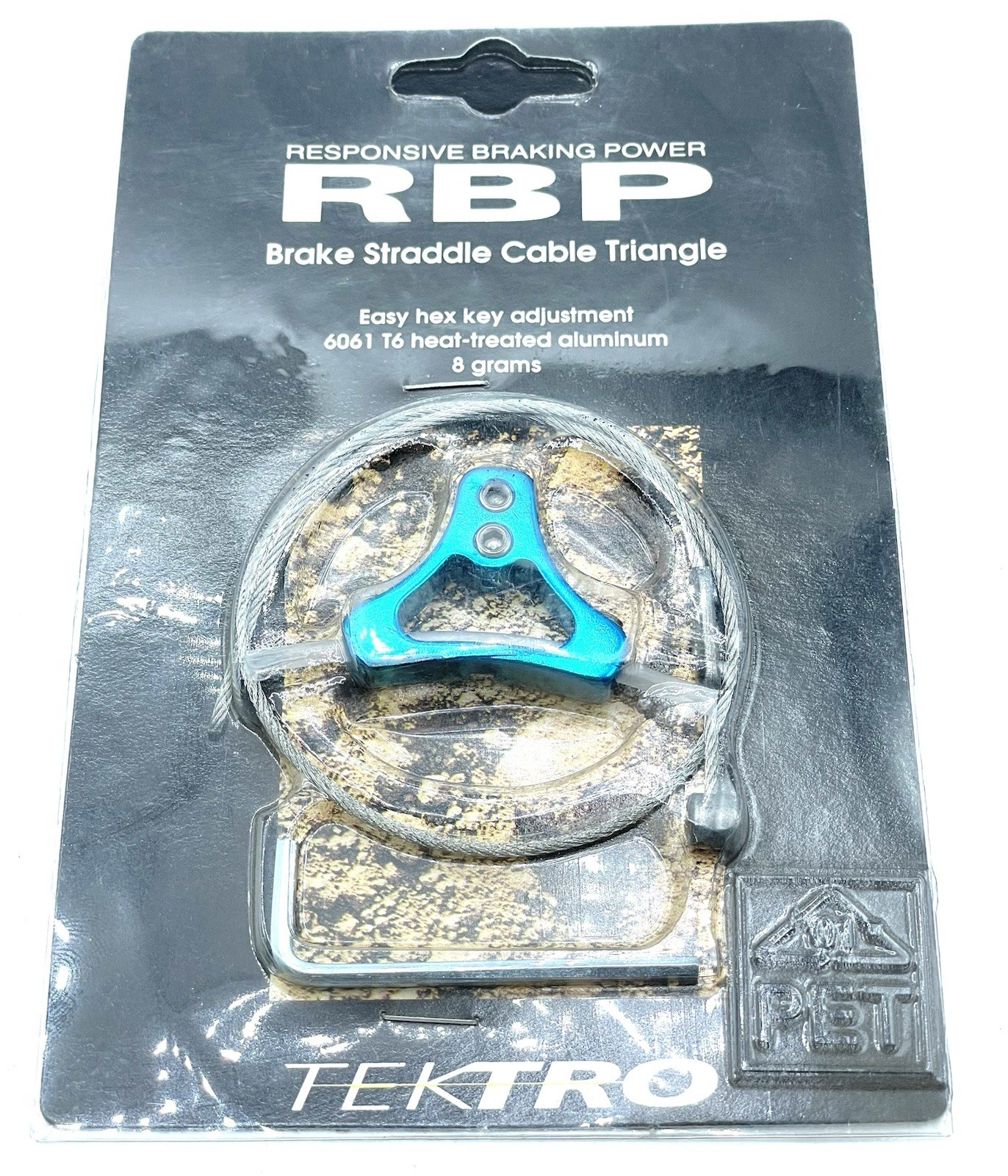 Tektro RBP Brake Straddle Cable Triangle Yoke 90’s MTB BMX Blue Anodized NOS NIB Tektro RBP Brake Straddle Cable Triangle Yoke 90’s MTB BMX Blue Anodized NOS NIB