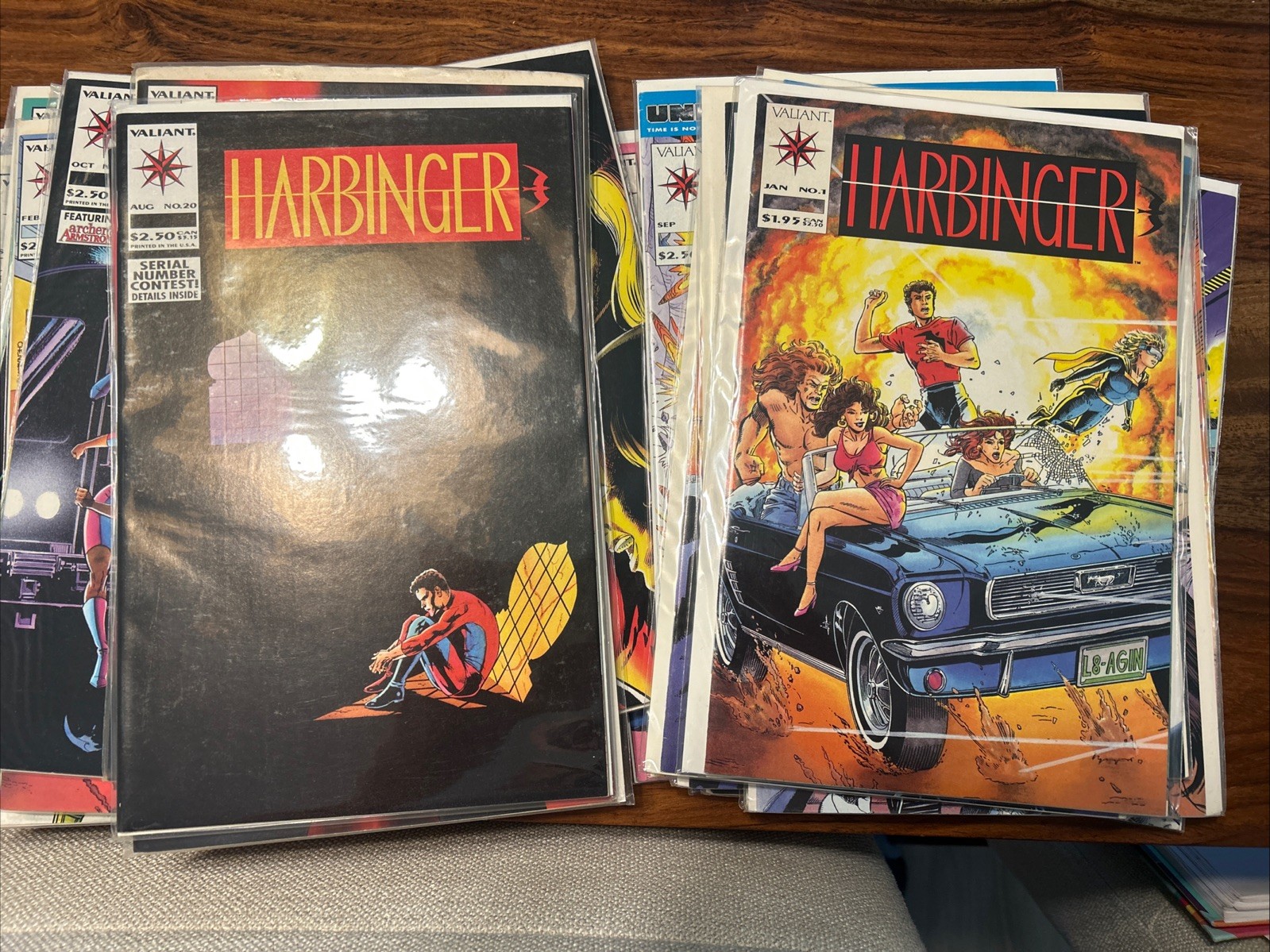 Vintage 90s Comic Lot 32 HARBINGER 1 And 6 INTACT COUPONS 3 Serial # Tags Vintage 90s Comic Lot 32 HARBINGER 1 And 6 INTACT COUPONS 3 Serial # Tags