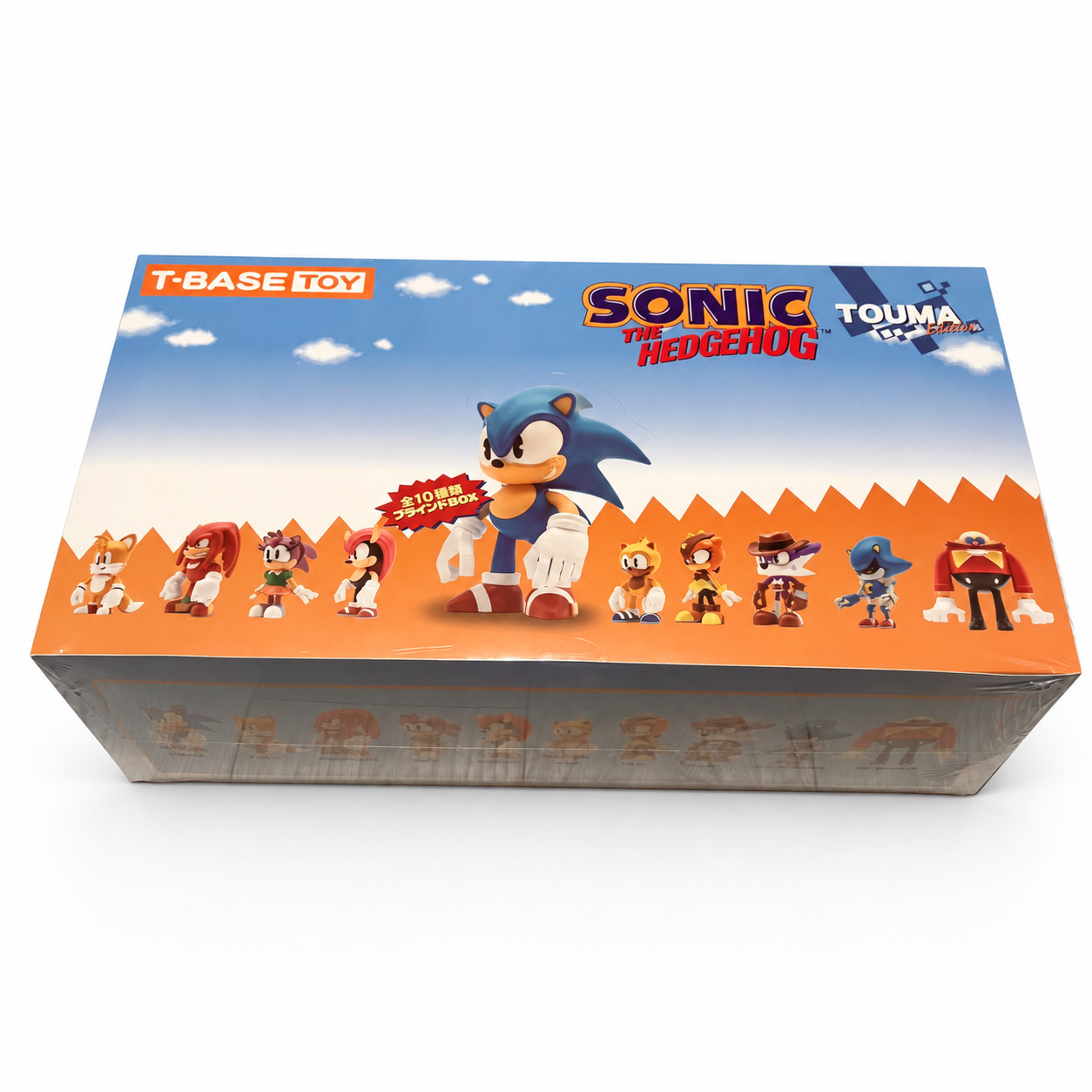 Sonic the Hedgehog TOUMA T-BASE PVC Figure Complete Set of 10 SEGA Japan