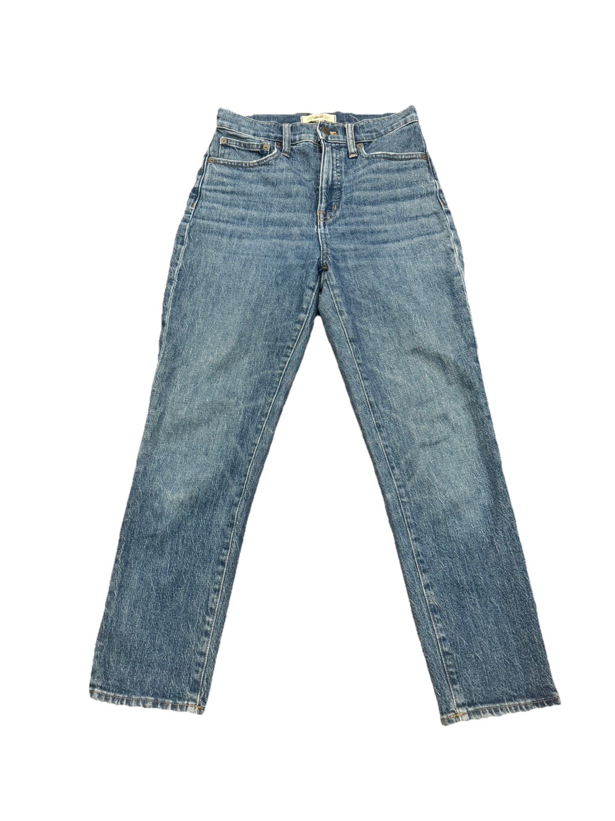 Madewell Classic Straight Jeans Women\'s 25 Dark Wash Madewell Classic Straight Jeans Women\'s 25 Dark Wash