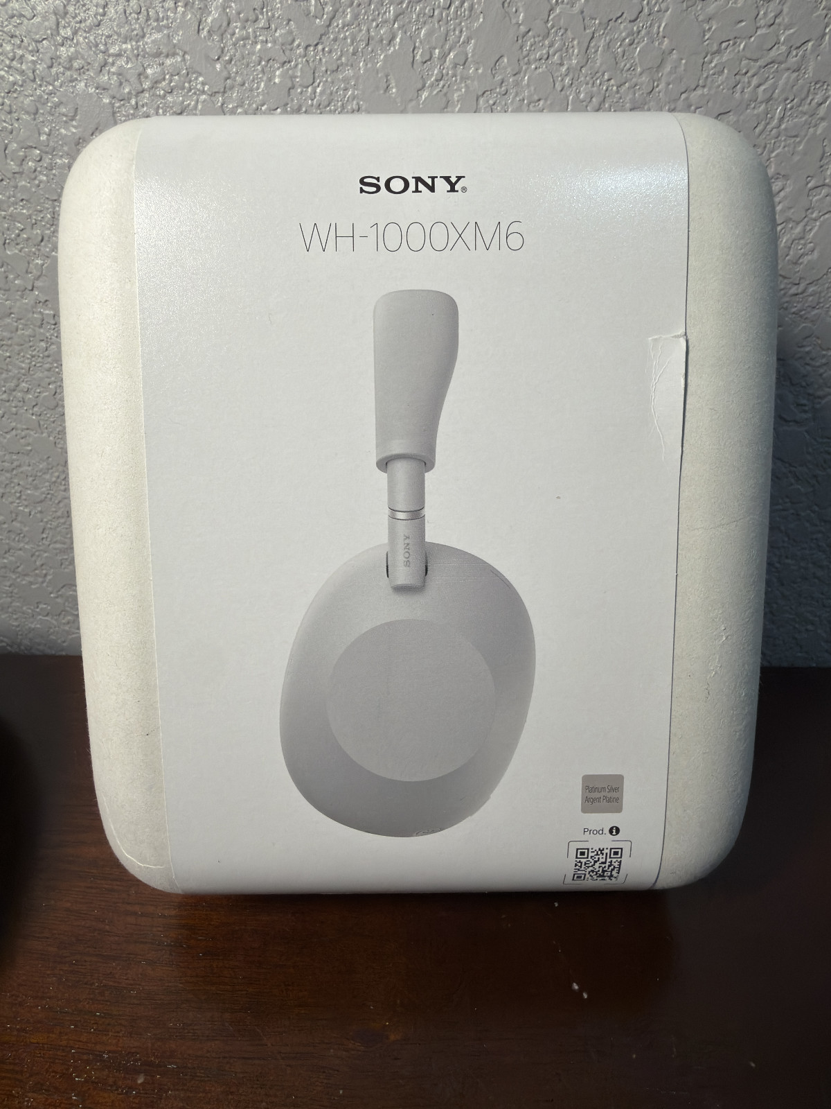 Sony WH-1000XM6 Over the Ear Noise Cancelling Wireless Headphones  . Silver