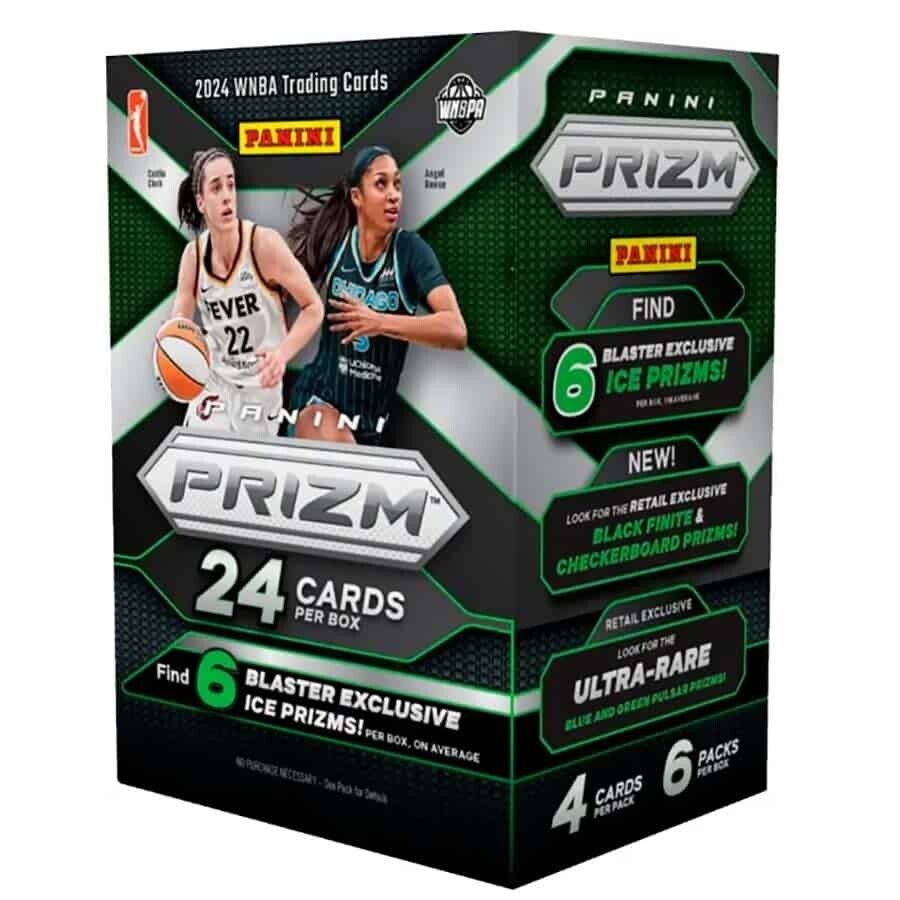 2024 Prizm WNBA Basketball Blaster Box Factory Sealed 24PAKPRZWNBA-BXB