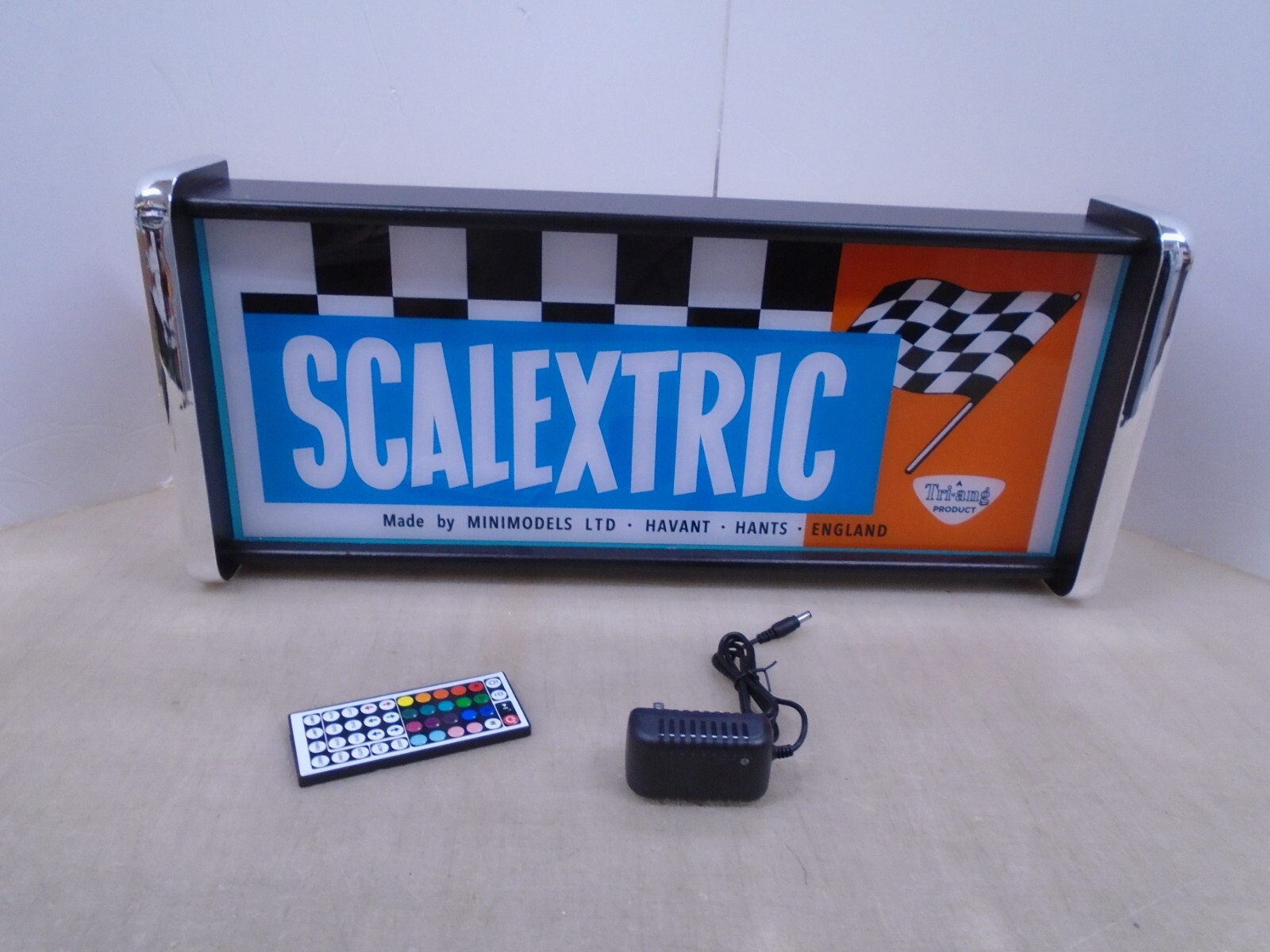 Scalextric Slot cars LED Display lighted sign Scalextric Slot cars LED Display lighted sign