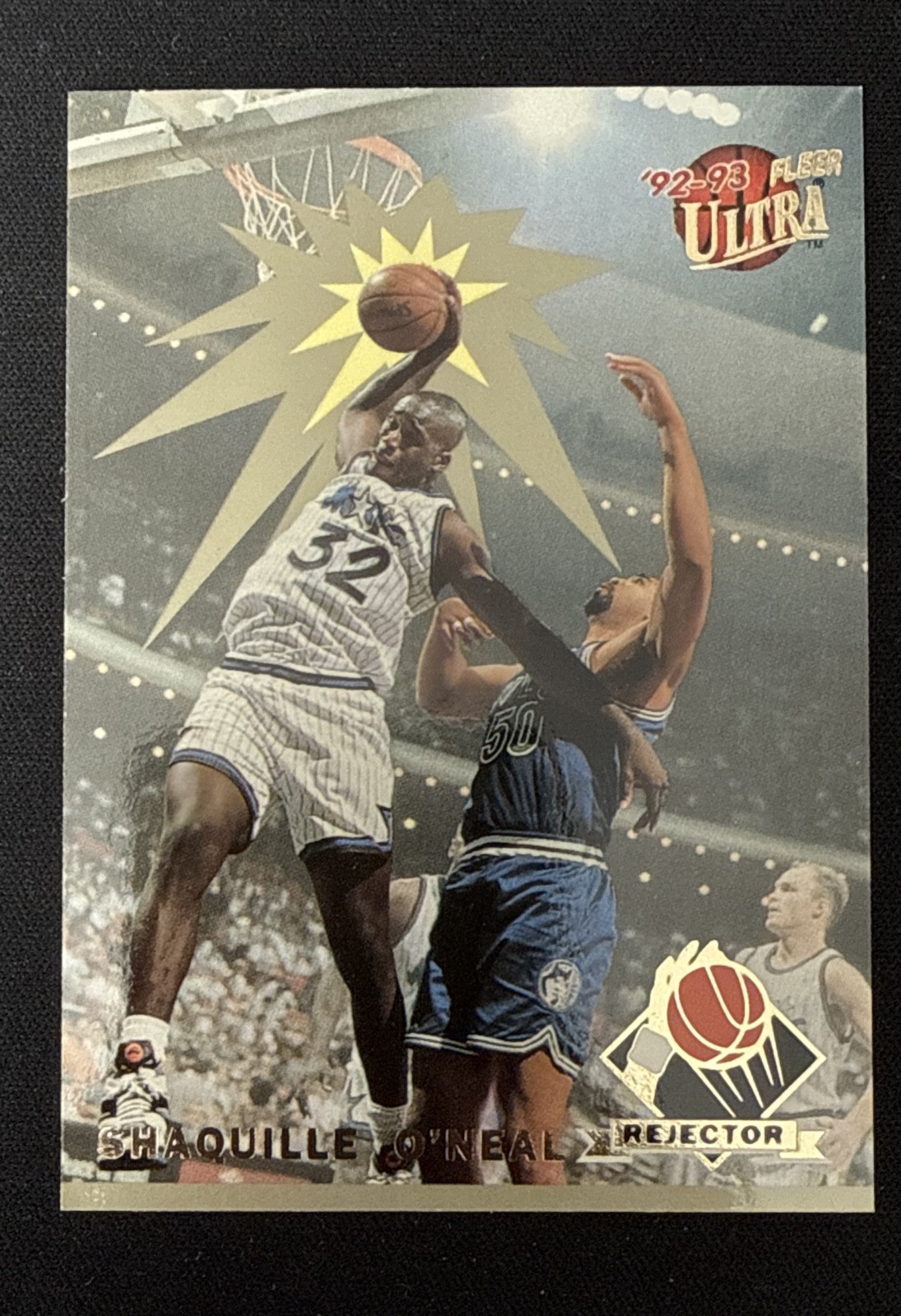 1992-93 Fleer Ultra - Rejector Shaquille O'Neal #4 (RC) 1992-93 Fleer Ultra - Rejector Shaquille O'Neal #4 (RC)