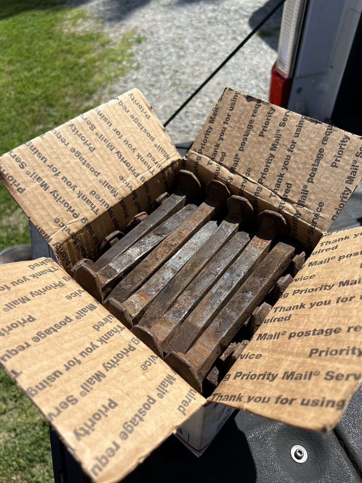 Lot of 20 High Carbon Railroad Spikes