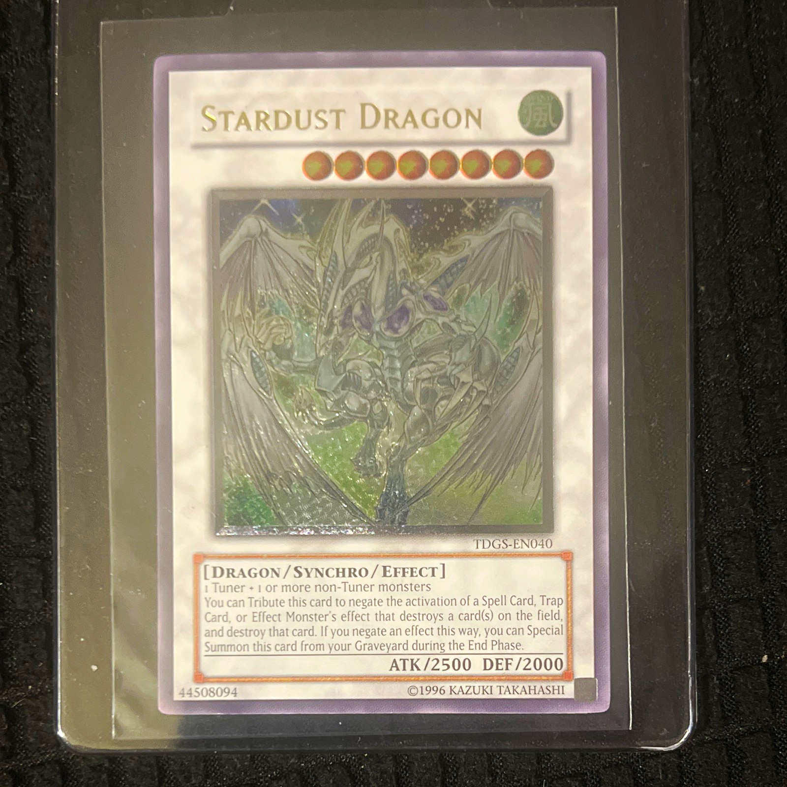 Yu-Gi-Oh Konami Stardust Dragon Ultimate Rare Foil TDGS-EN040 EN
