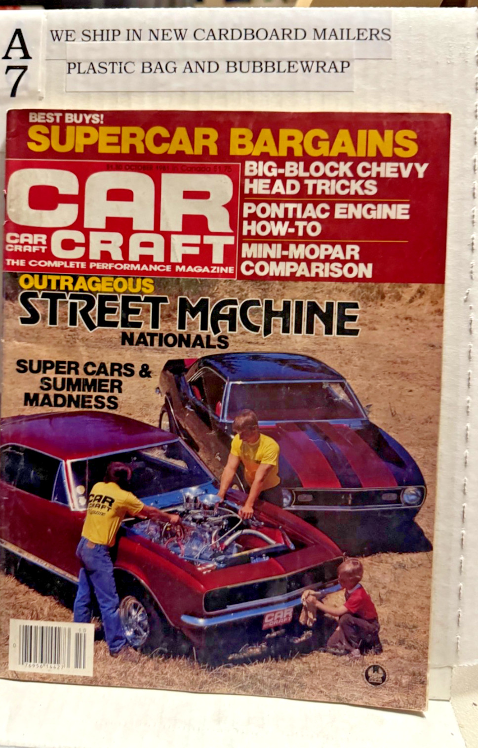 Vintage Car Craft Magazine October 1981