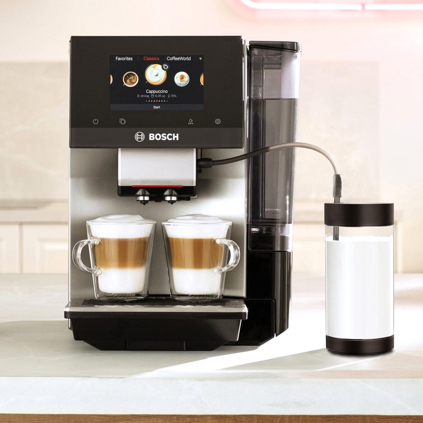 BOSCH 800 Series VeroCafe TPU60706 Fully Automatic Espresso Coffee Machine Black