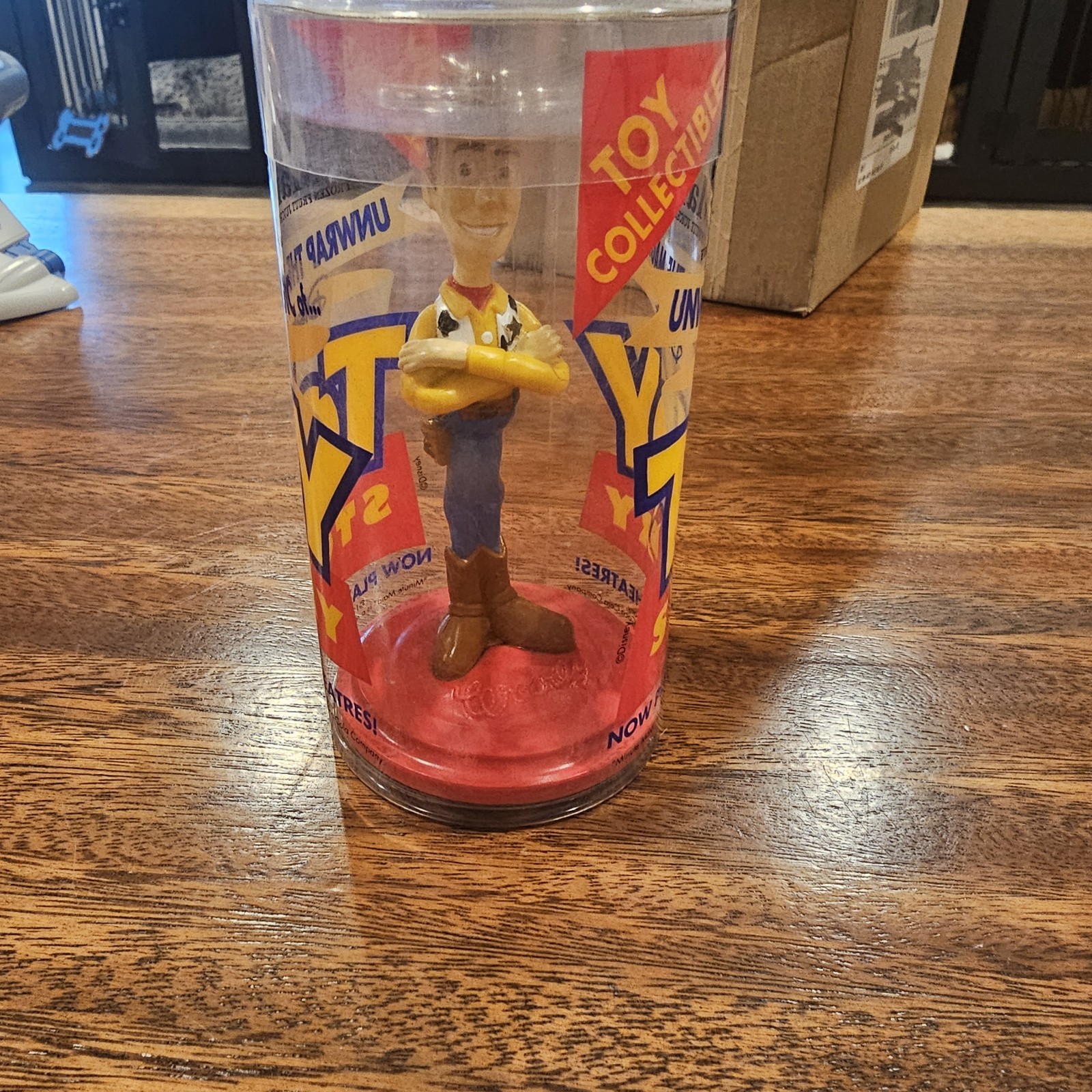Vintage 1995 Minute Maid Disney Toy Story Woody Action Figure