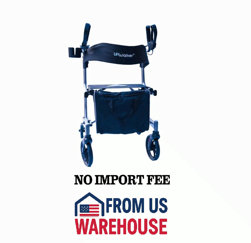 UpWalker EZ Lite i100EZ1A1 Lightweight Upright Posture Rollator Walker