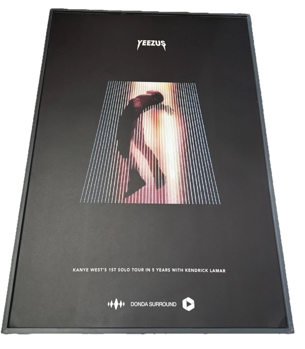 Kanye West - Yeezus 2013 Tour Poster Original Lithograph Litho 24 Kanye West - Yeezus 2013 Tour Poster Original Lithograph Litho 24