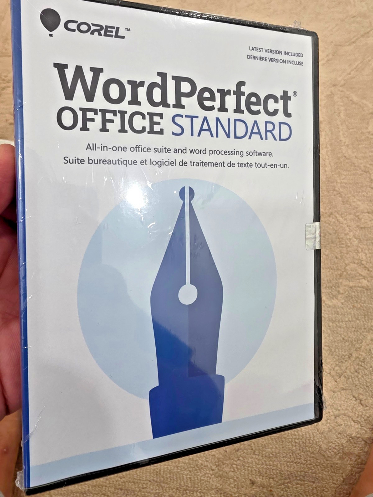 Corel WordPerfect Office Standard 2021 NEW SEALED PC Card Full Office Suite 2 PC