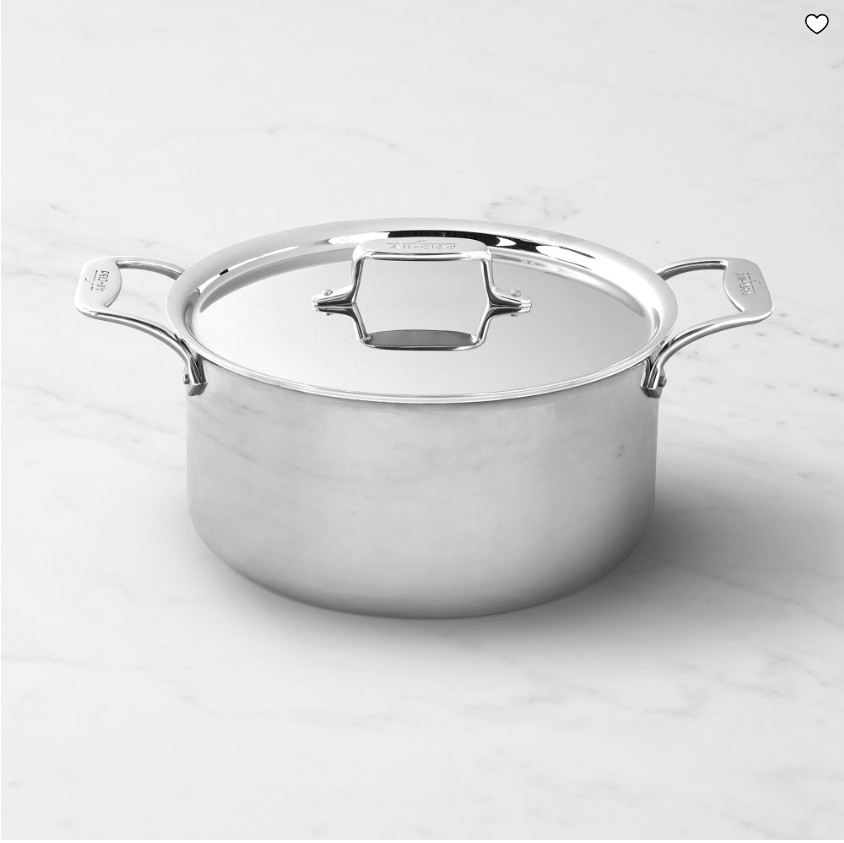All-Clad D5® Polished Stainless-Steel Stockpot