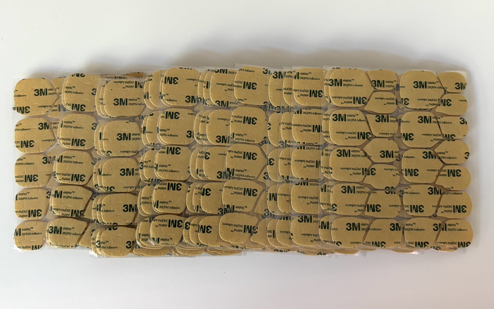  Adhesive Tabs 20 Sheets for Press On False Nail Large size for hands/20sheet