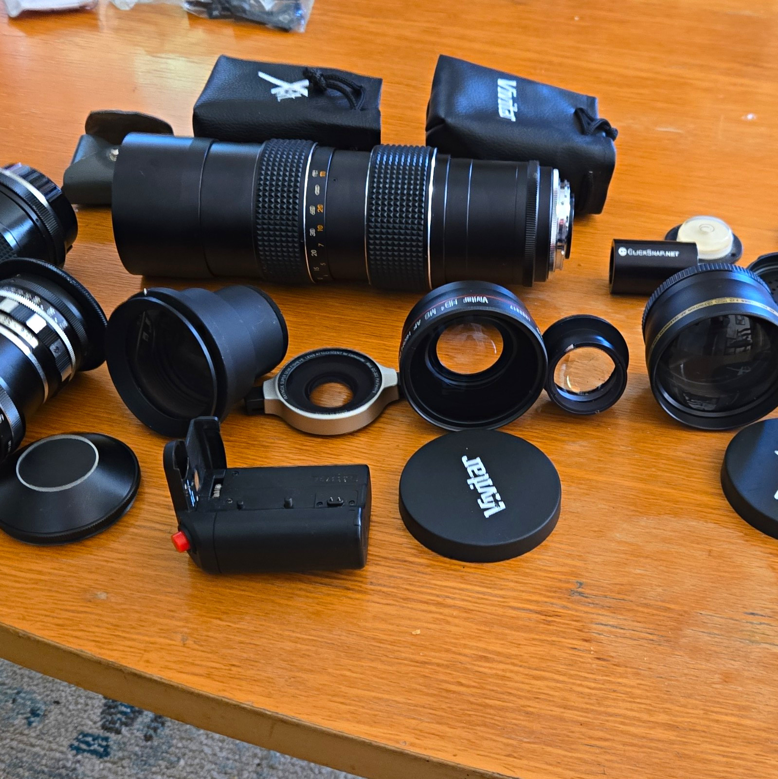 Vivitar Super Zenitar Fisheye 16mm Auto Lens Lot w/ Caps, Case, Hood, Adapter Vivitar Super Zenitar Fisheye 16mm Auto Lens Lot w/ Caps, Case, Hood, Adapter