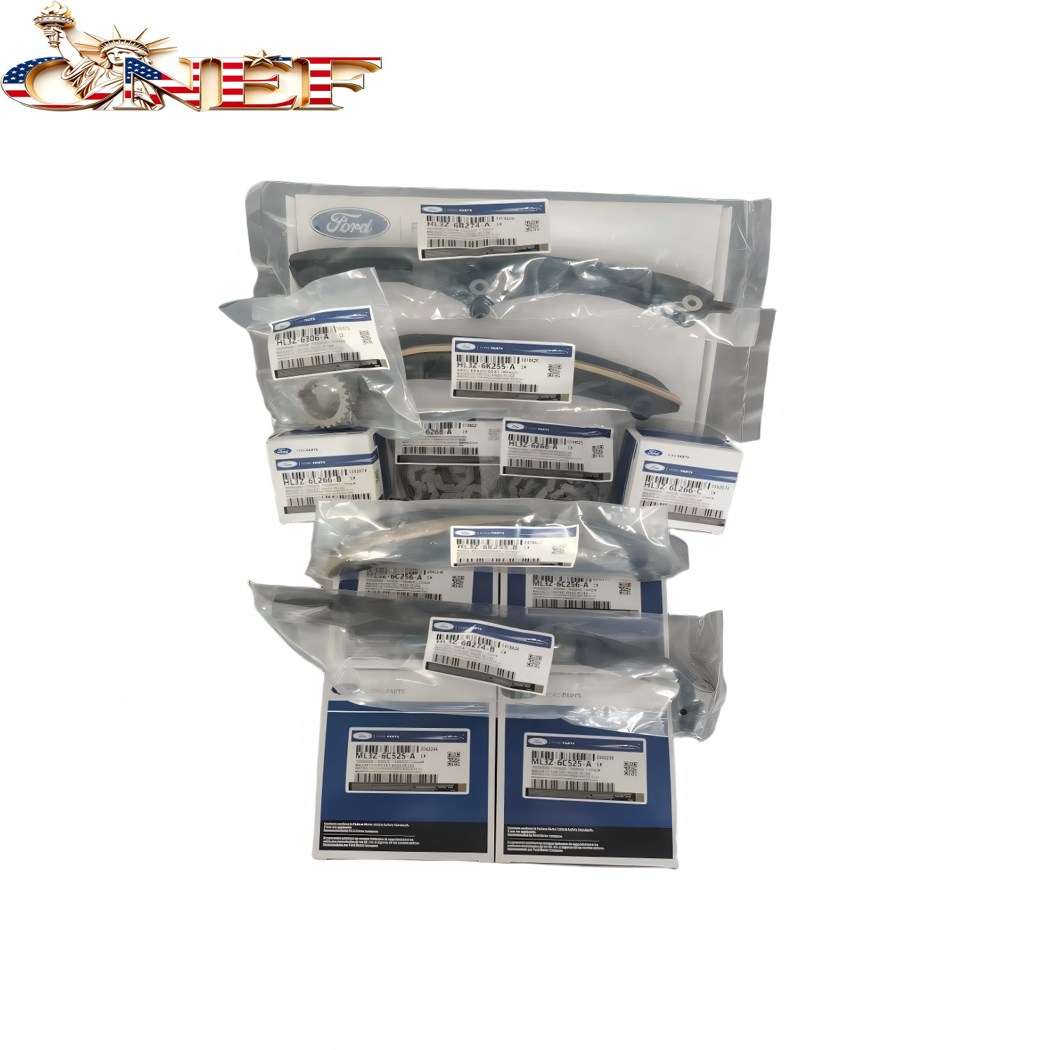 OEM FORD Timing Chain Kit HL3Z6268A HL3Z6B274A for 17-24 F150 Ecoboost 3.5L NEW