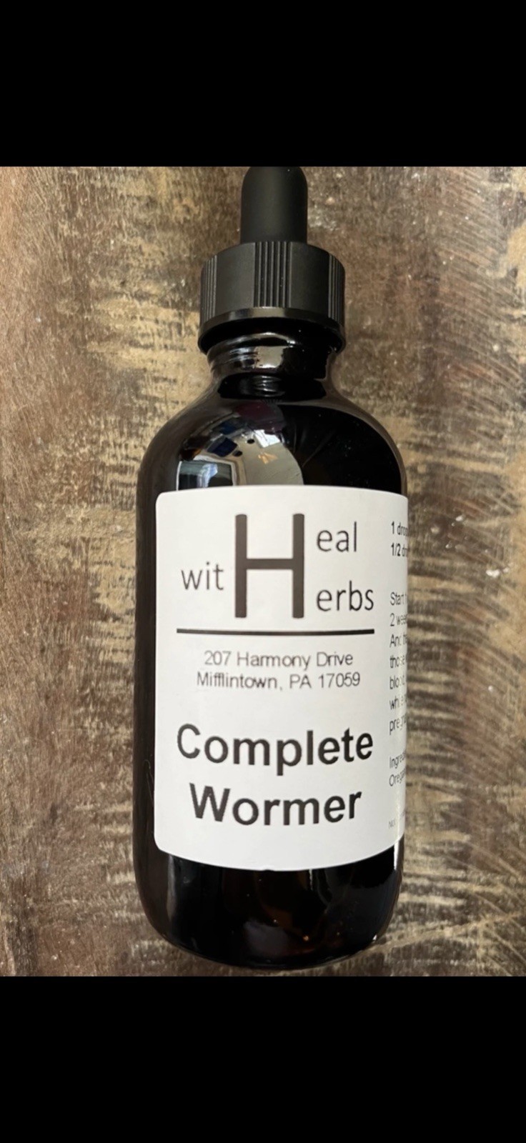Heal with Herbs Complete Wormer Heal with Herbs Complete Wormer