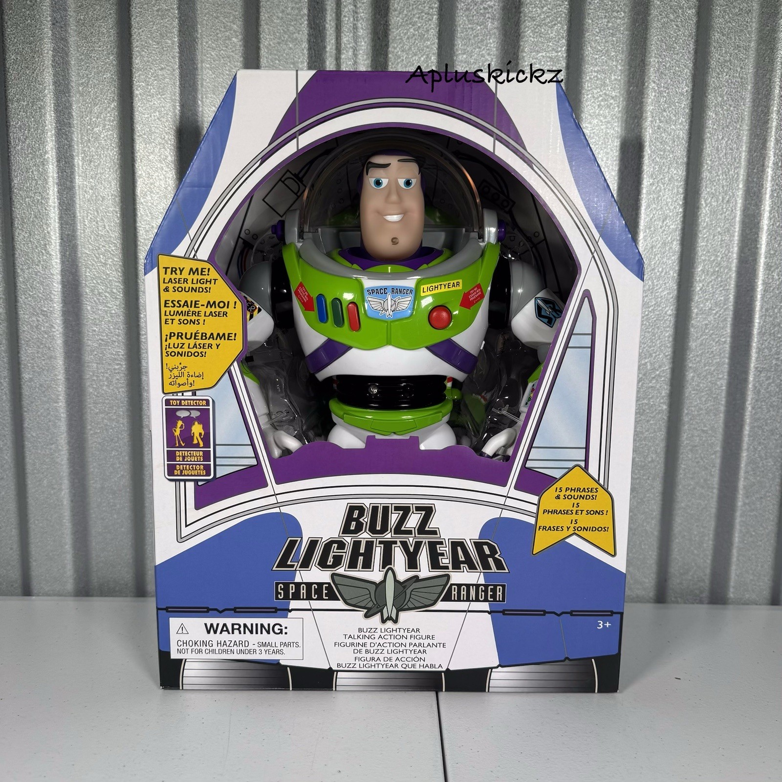 Disney Parks Toy Story Buzz Lightyear 12” Interactive Talking Action Figure NEW