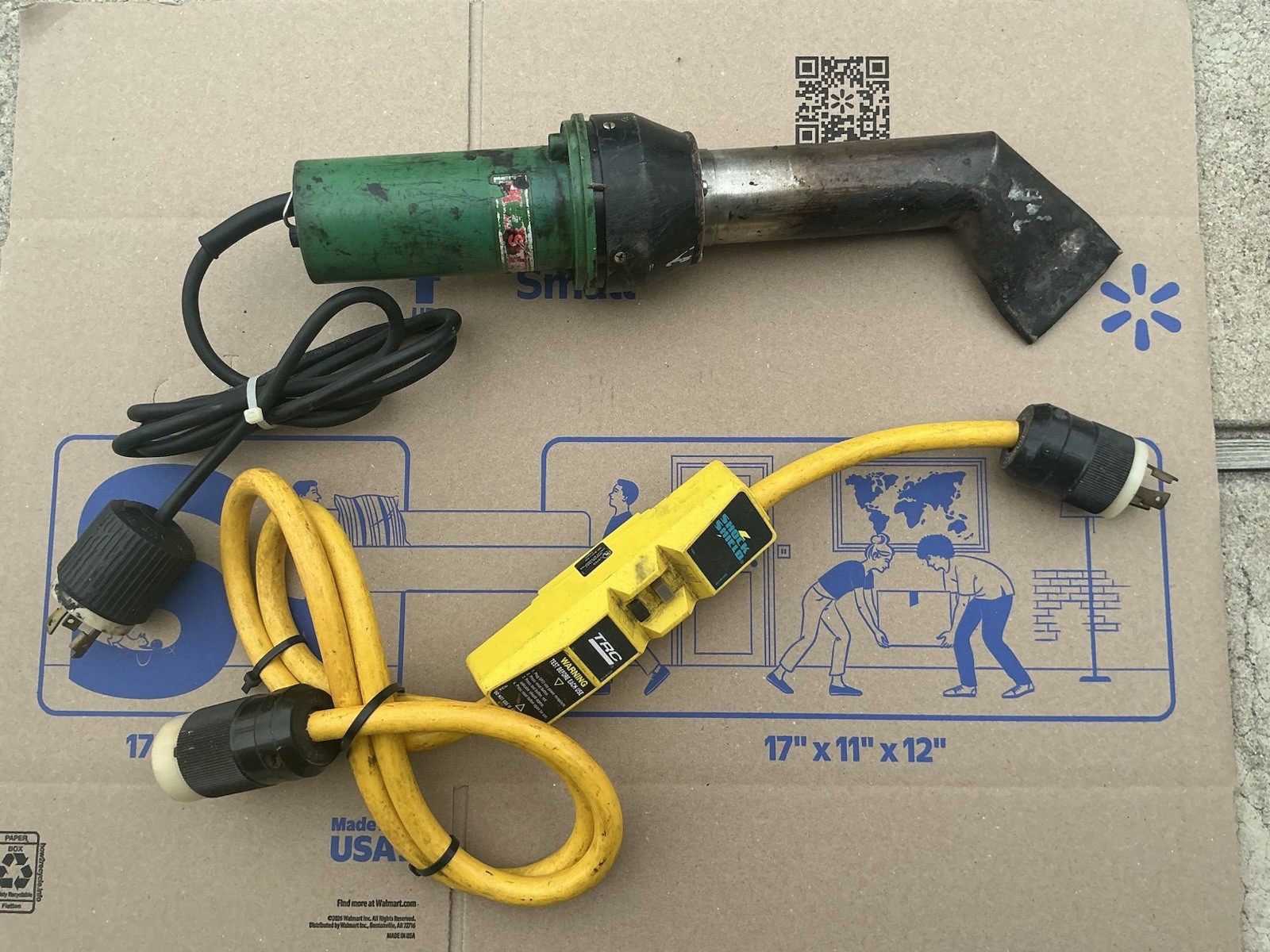 LEISTER TYP TRIAC PLASTIC WELDER HOT AIR HEAT GUN 230V/1600W