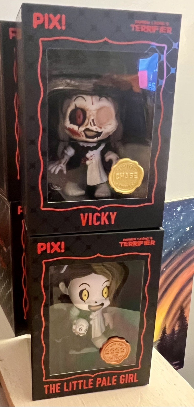 Thrilljoy PIX Terrifier Little Pale Girl & Vicky Chase Limited Edition 