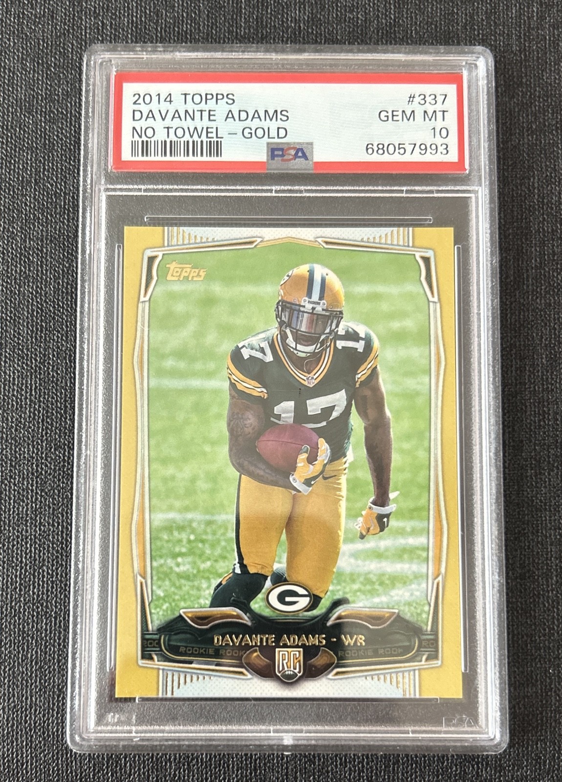 2014 Topps - Davante Adams #337 Gold /2014 (RC) 2014 Topps - Davante Adams #337 Gold /2014 (RC)