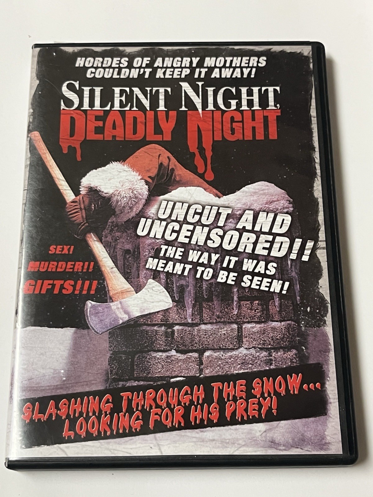 Silent Night, Deadly Night (DVD, 2007, Uncut Uncensored) 1984 With Insert