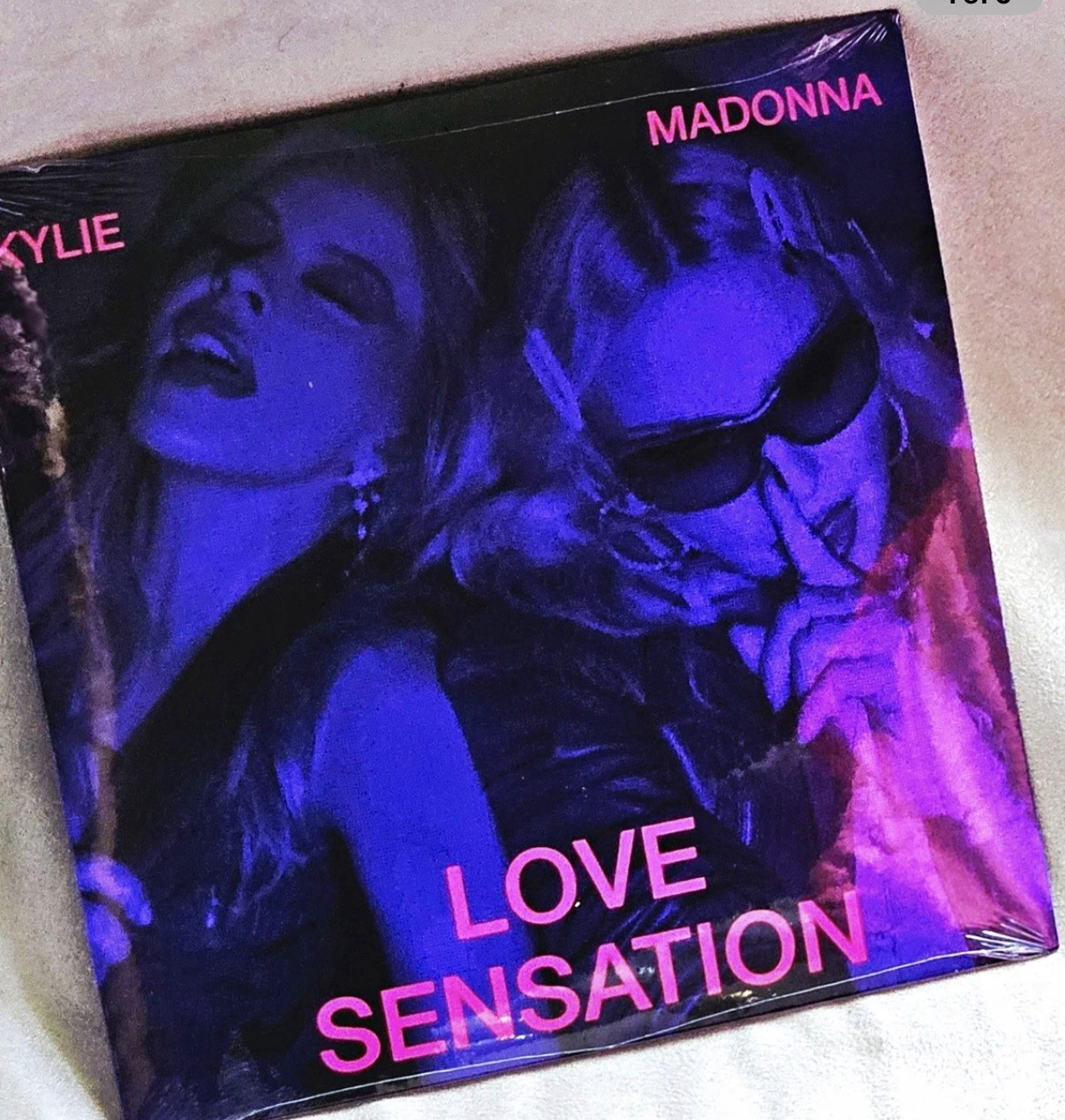 Madonna and Kylie Vinyl Love Sensation 7 inch NEW Sealed Record Minogue 45rpm Madonna and Kylie Vinyl Love Sensation 7 inch NEW Sealed Record Minogue 45rpm