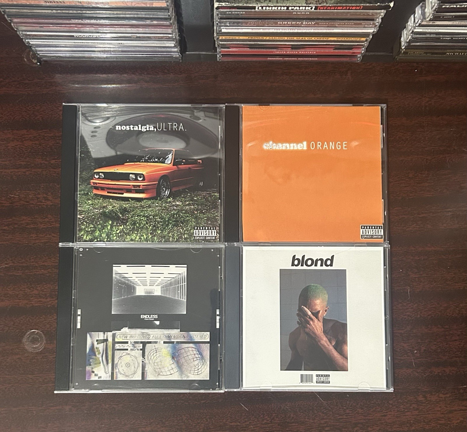 Frank Ocean - CD LOT Of 4 - (Nostalgia, Ultra, Blonde, Channel Orange, Endless) Frank Ocean - CD LOT Of 4 - (Nostalgia, Ultra, Blonde, Channel Orange, Endless)