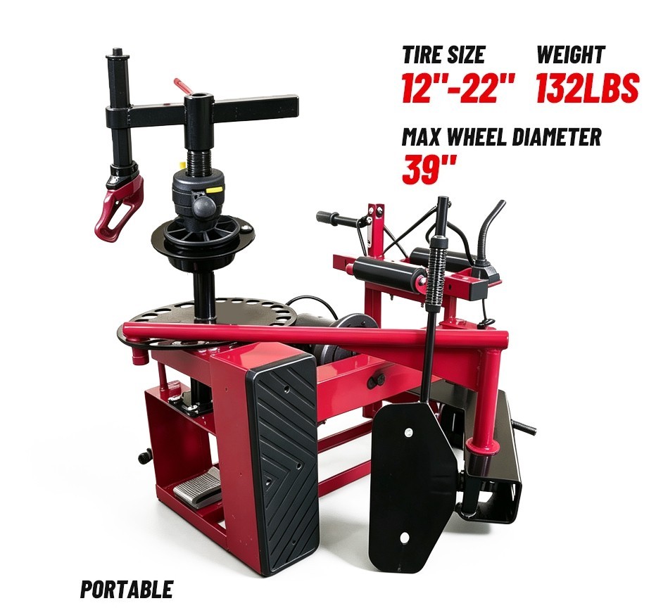 Portable Manual Car Tire Changer Disassemble Simple and Cheap Repair Machine