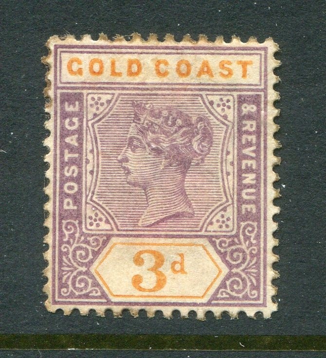 Gold Coast #30 Victoria Key Plate 3 P. [Mint Hinged]
