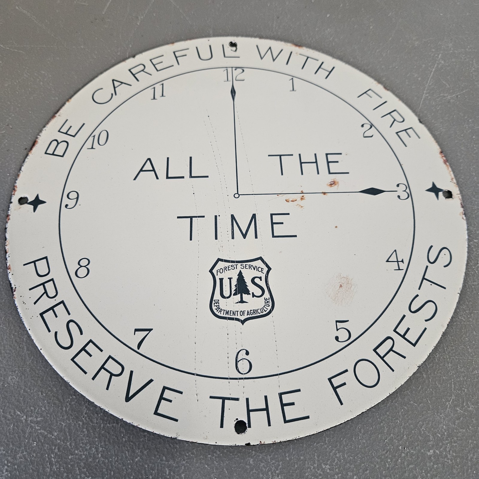 VINTAGE US FOREST SERVICE 12\