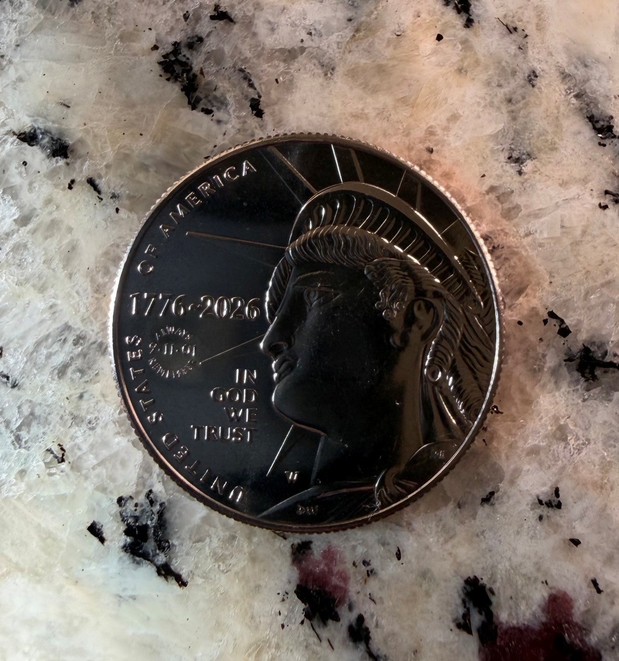 2026-W Enduring Liberty Half Dollar – “Always Remember 9-11-01” Privy – Unc
