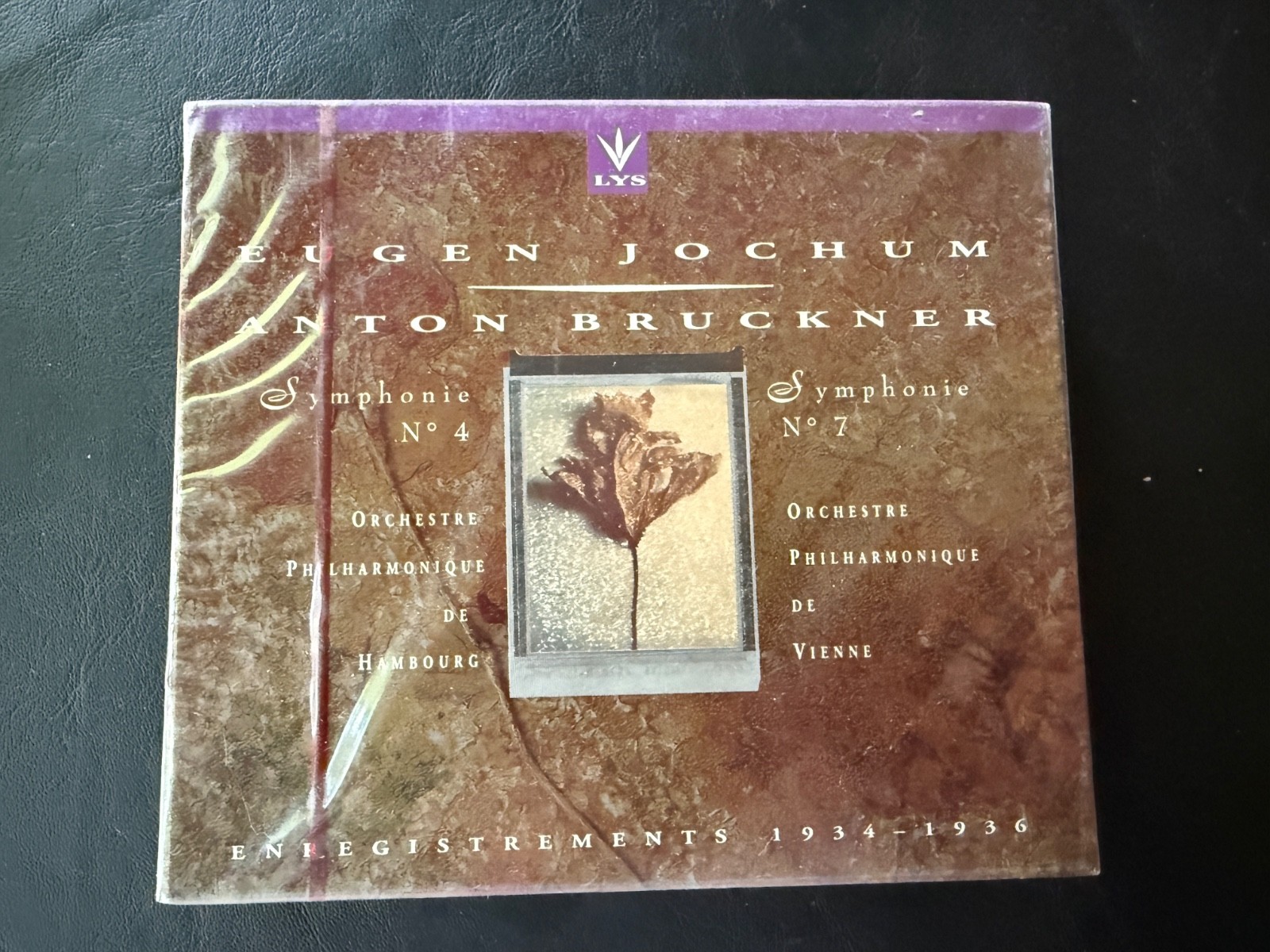 Eugen Jochum conducts Bruckner: Symphonies Nos. 4 & 7, LYS, 2-CDs RARE Eugen Jochum conducts Bruckner: Symphonies Nos. 4 & 7, LYS, 2-CDs RARE
