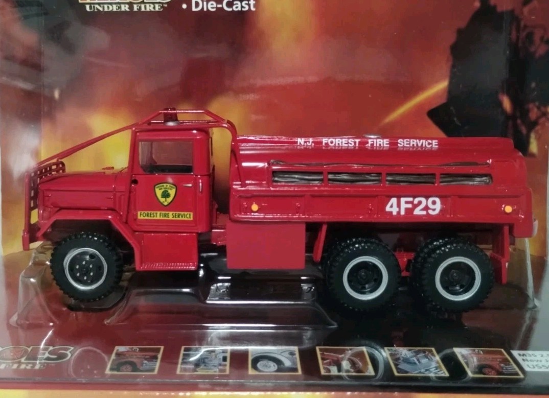 CORGI HEROES 1:50 M35 2.5 TON NEW JERSEY FOREST SERVICE US50207 CORGI HEROES 1:50 M35 2.5 TON NEW JERSEY FOREST SERVICE US50207