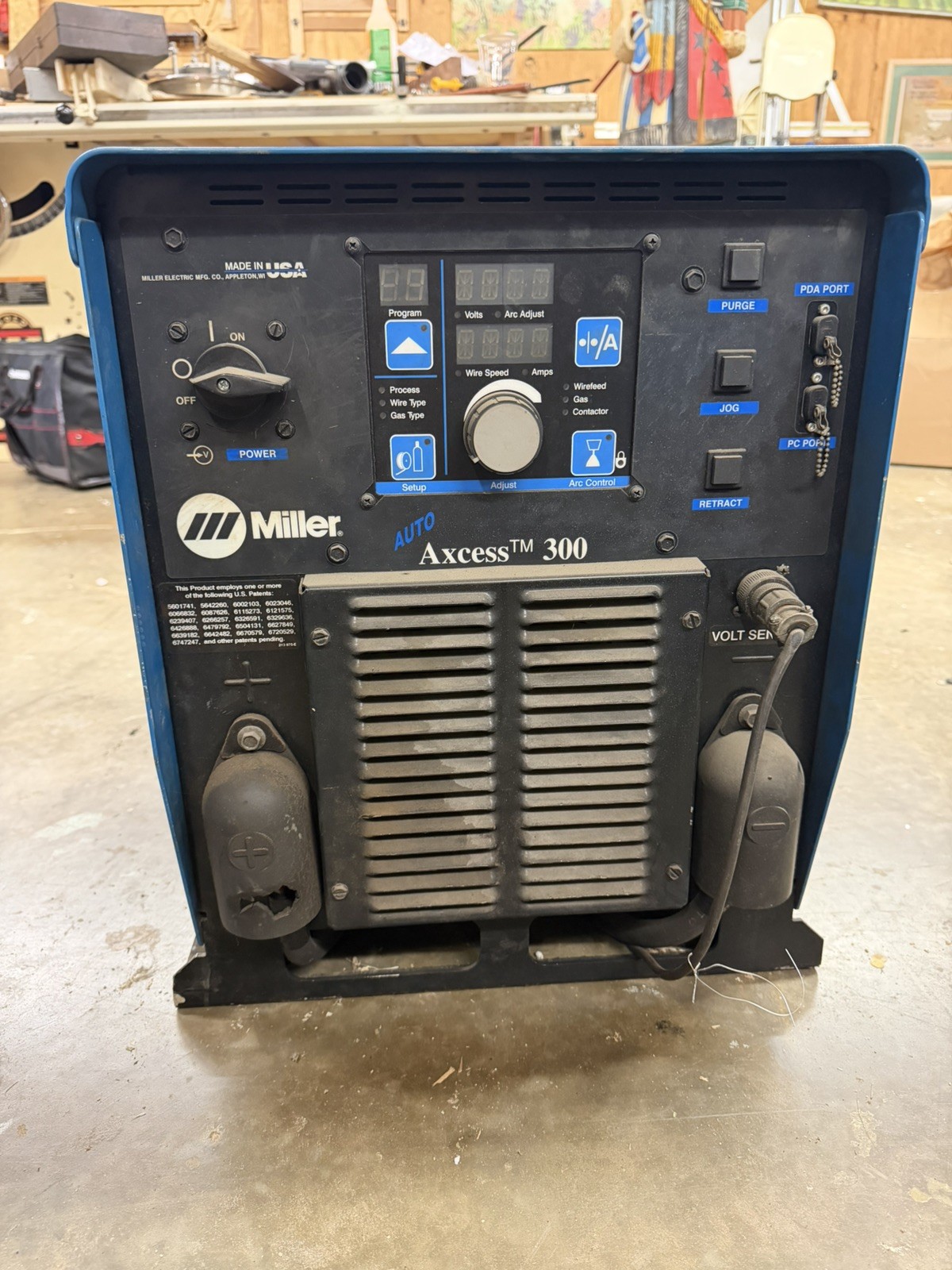 Miller Auto Axcess 300 Robotic Mig Arc Welder Power Source 