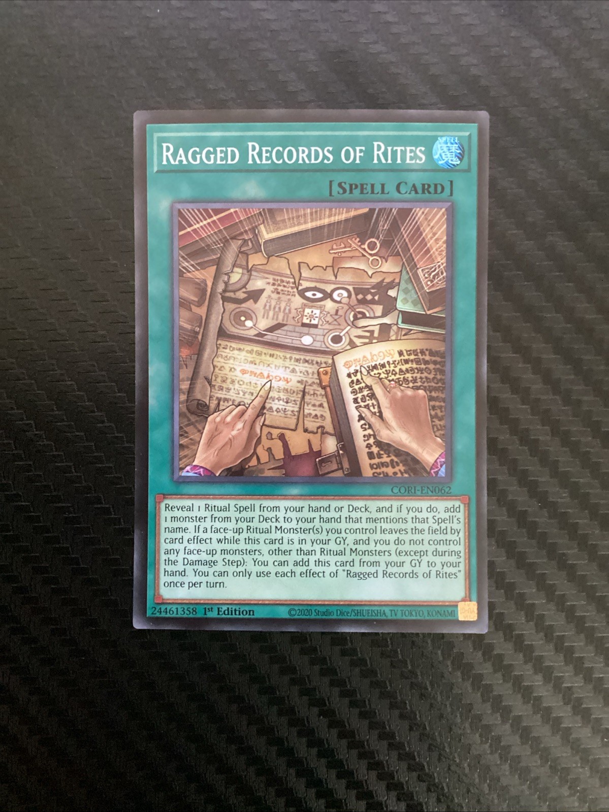 (CORI) Ragged Records of Rites CORI-EN062 Super Rare 1st Edition Near Mint (CORI) Ragged Records of Rites CORI-EN062 Super Rare 1st Edition Near Mint