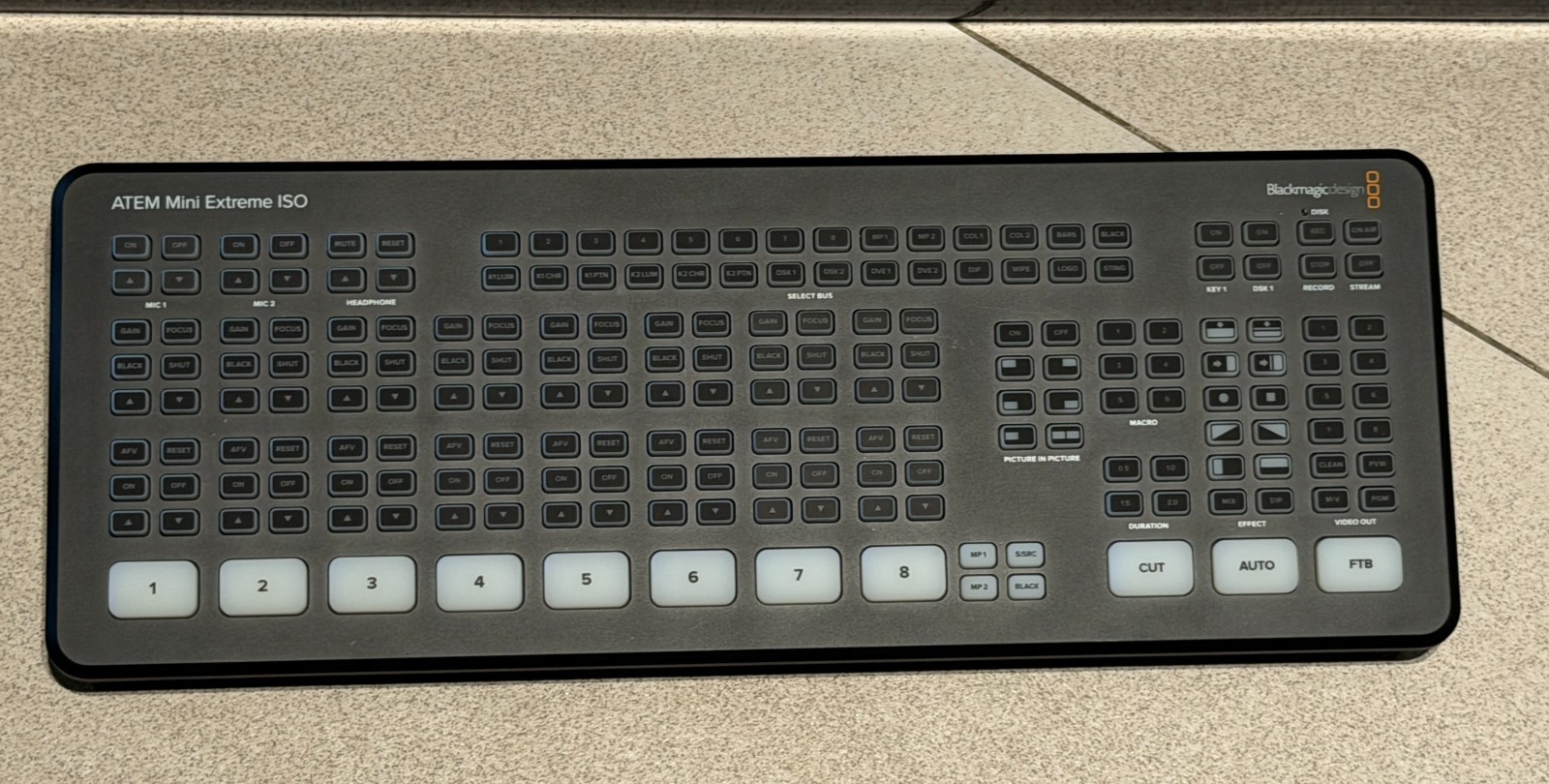 Blackmagic Design ATEM Mini Extreme Production Switcher (BMD-SWATEMMINICEXT) Blackmagic Design ATEM Mini Extreme Production Switcher (BMD-SWATEMMINICEXT)