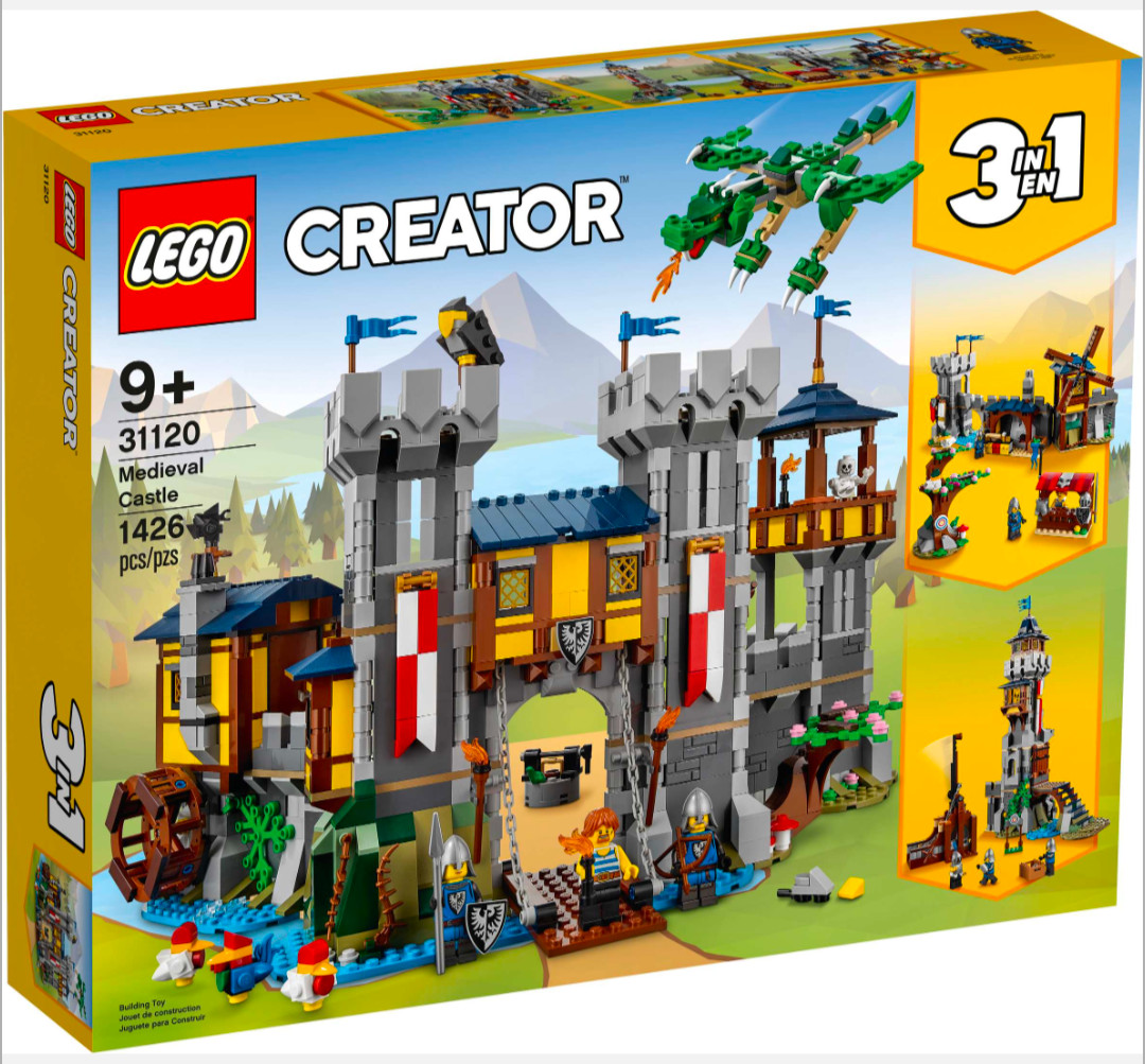 LEGO 31120 Medieval Castle. Brand new and sealed. Box in great condition