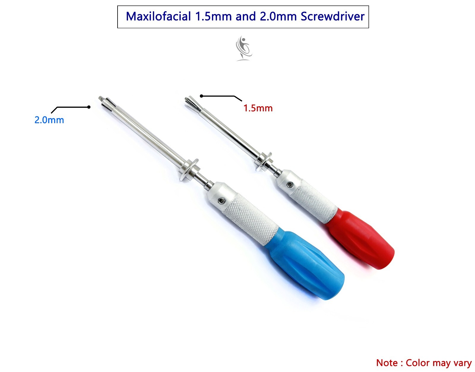 Maxillofacial 1.5mm, 2.0mm & 2.5mm screwdriver veterinary instrument Maxillofacial 1.5mm, 2.0mm & 2.5mm screwdriver veterinary instrument