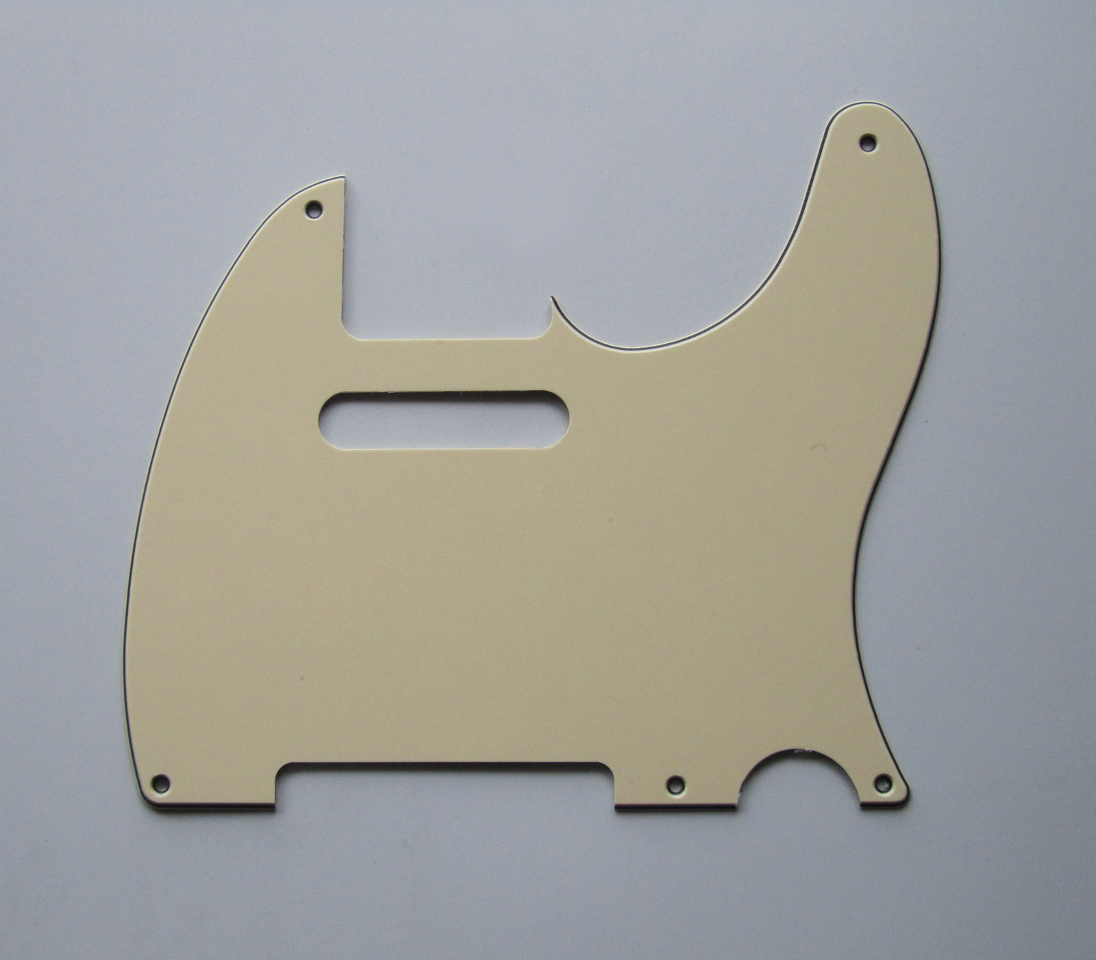 Vintage 5 Hole Guitar Pickguard Aged Cream fits for Telecaster/Tele Guitar Vintage 5 Hole Guitar Pickguard Aged Cream fits for Telecaster/Tele Guitar