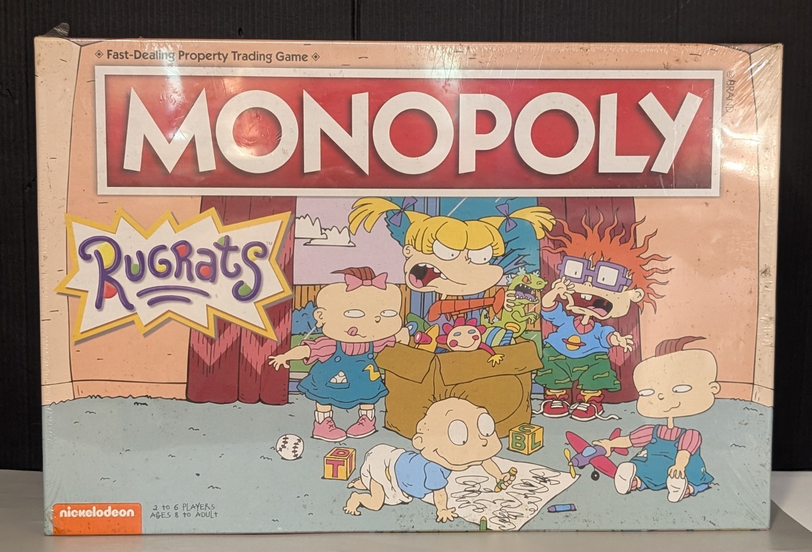Monopoly Nickelodeon Rugrats Edition Board Game 90s Nostalgia New Sealed 2018