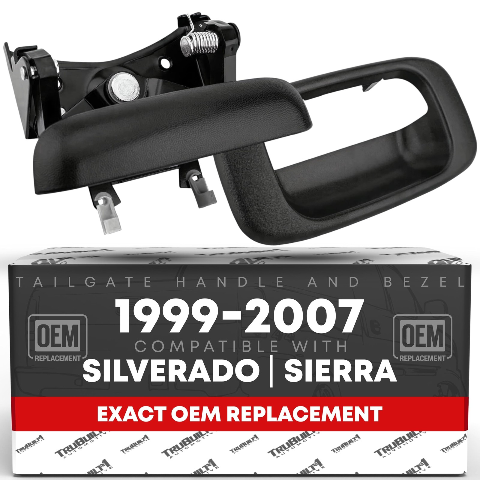 Tailgate Handle & Bezel for Chevrolet Silverado; GMC Sierra 1500, 2500, 3500 ... Tailgate Handle & Bezel for Chevrolet Silverado; GMC Sierra 1500, 2500, 3500 ...