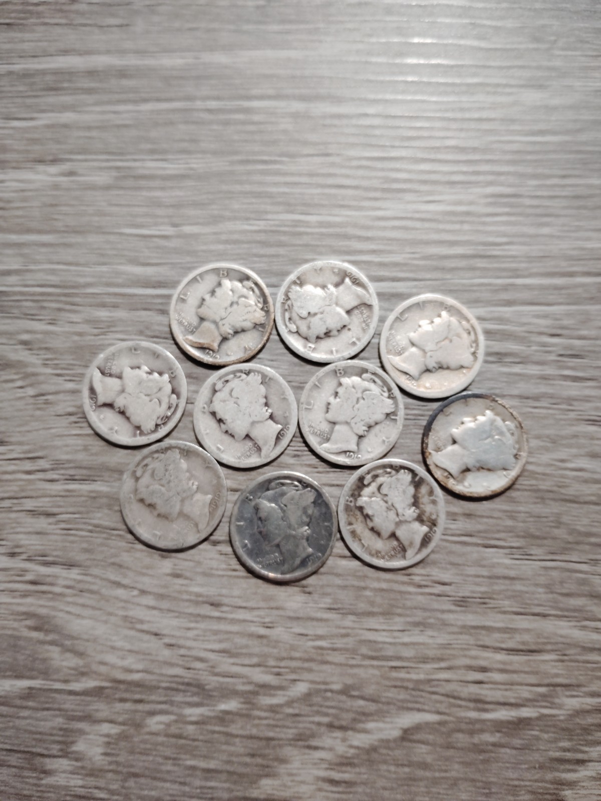 1919-S Mercury Dime ( 1 Coin)